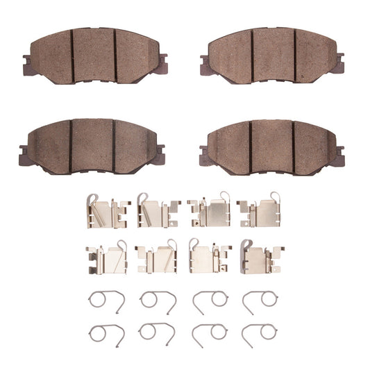 DFC 19-25 Honda Civic X/XI Front HybriDynamic Pads & Hardware | Sedan/Hatch (16-26) (4000-2185-01)