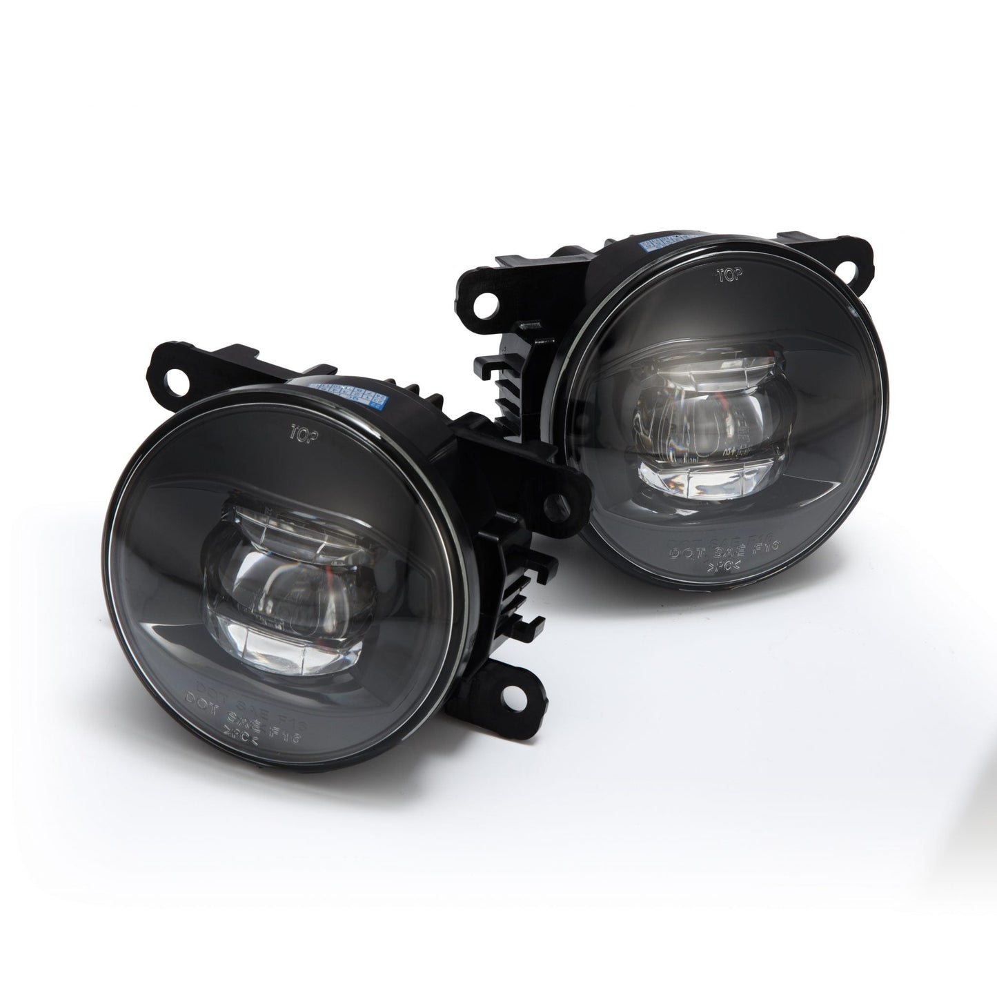 AlphaRex 15-17 Ford Mustang DoubleTap Dual Color LED Projector Fog Lights