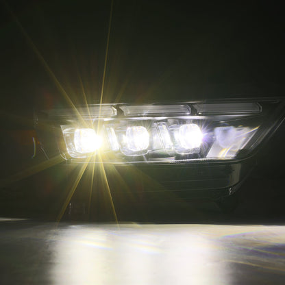 AlphaRex 15-17 Ford Mustang/18-20 Mustang Shelby GT350/GT500 MK II NOVA-Series LED Projector Headlights Black