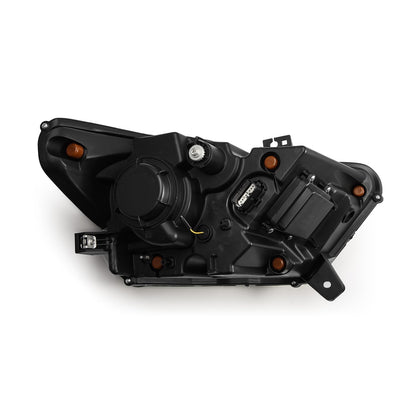 AlphaRex 15-17 Ford Mustang/18-20 Mustang Shelby GT350/GT500 NOVA-Series LED Projector Headlights Alpha-Black