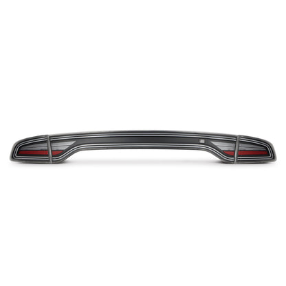 AlphaRex 15-23 Dodge Charger MKII NOVA-Series Prismatic LED Tail Lights Black