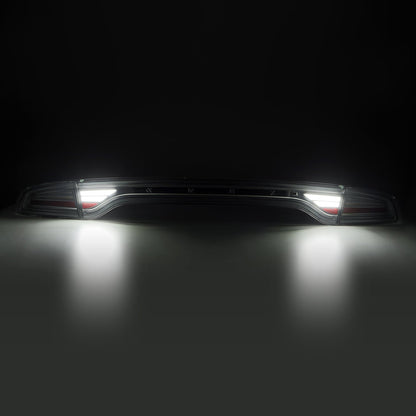 AlphaRex 15-23 Dodge Charger MKII NOVA-Series Prismatic LED Tail Lights Black