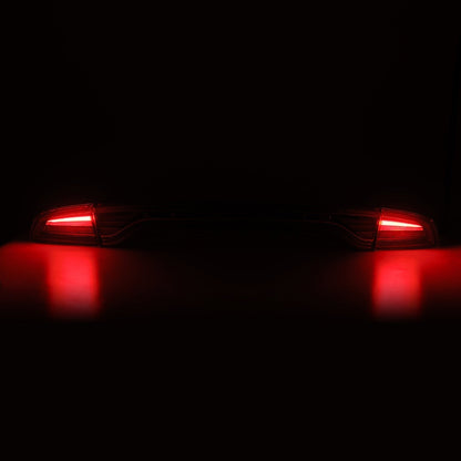 AlphaRex 15-23 Dodge Charger MKII NOVA-Series Prismatic LED Tail Lights Black