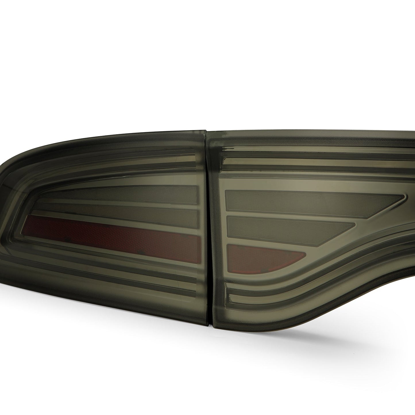 AlphaRex 15-23 Dodge Charger MKII NOVA-Series Prismatic LED Tail Lights Smoke