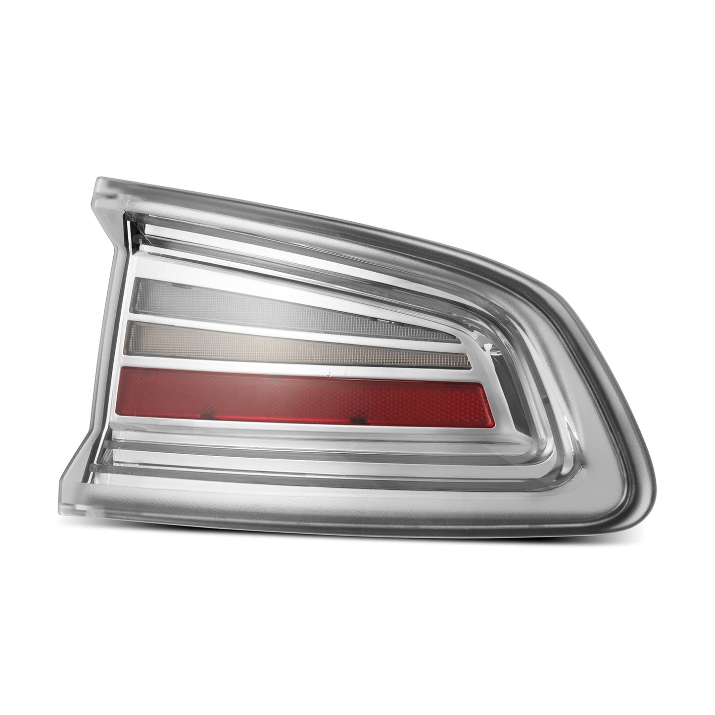 AlphaRex 15-23 Dodge Charger MKII NOVA-Series Prismatic LED Tail Lights Chrome