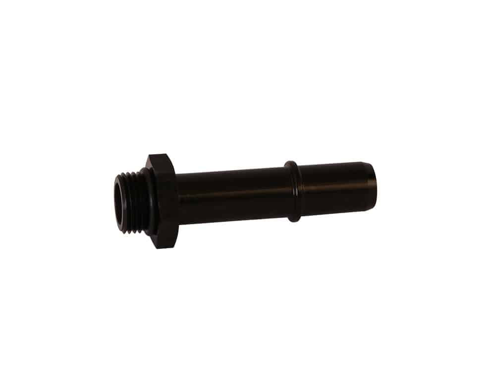Aeromotive Fuel System Adapter, Male 5/8 Quick Connect, Male AN-08 ORB, Straight - 15134