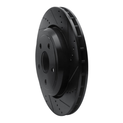 DFC D&S Black Brake Rotor (REAR RIGHT): Dodge Durango (12-25)
