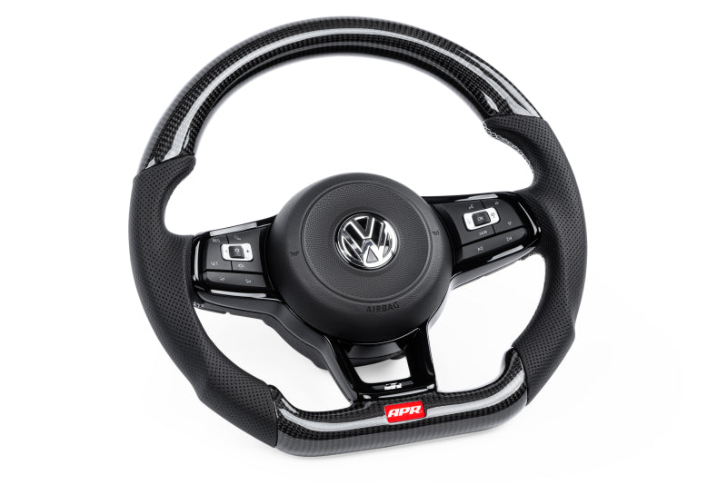 APR Steering Wheel Silver Stitching Paddle | Volkswagen Golf R (15-19) (MS100202)