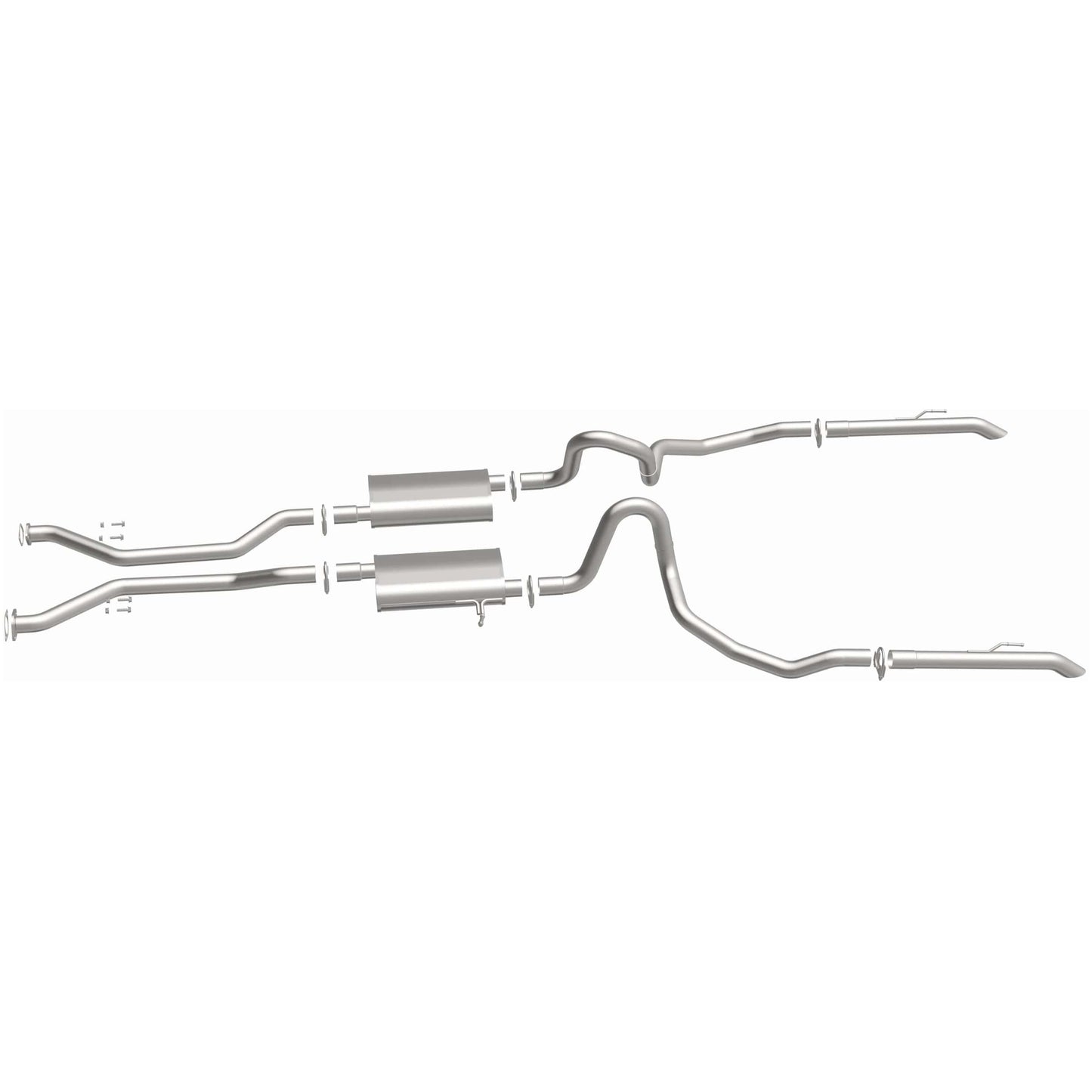 BRExhaust Direct-Fit Replacement Exhaust System 106-0618