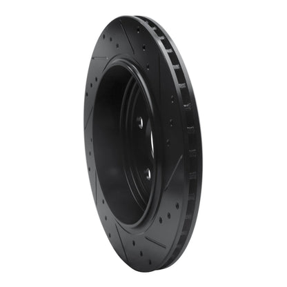 DFC D&S Brake Rotor (REAR LEFT): Dodge Durango (11-25) - Black