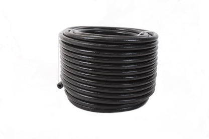 Aeromotive Fuel System Hose, Fuel, PTFE, Stainless Steel Braided, Black Jacketed, AN-06 x 20'. - 15336