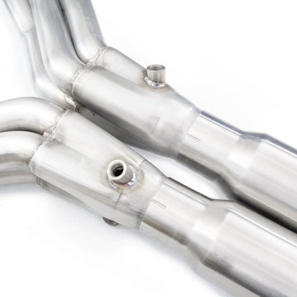 Stainless Works 14-19 Corvette 6.2L Headers 2in Primaries w/HF Cats & X-Pipe (C72CAT)