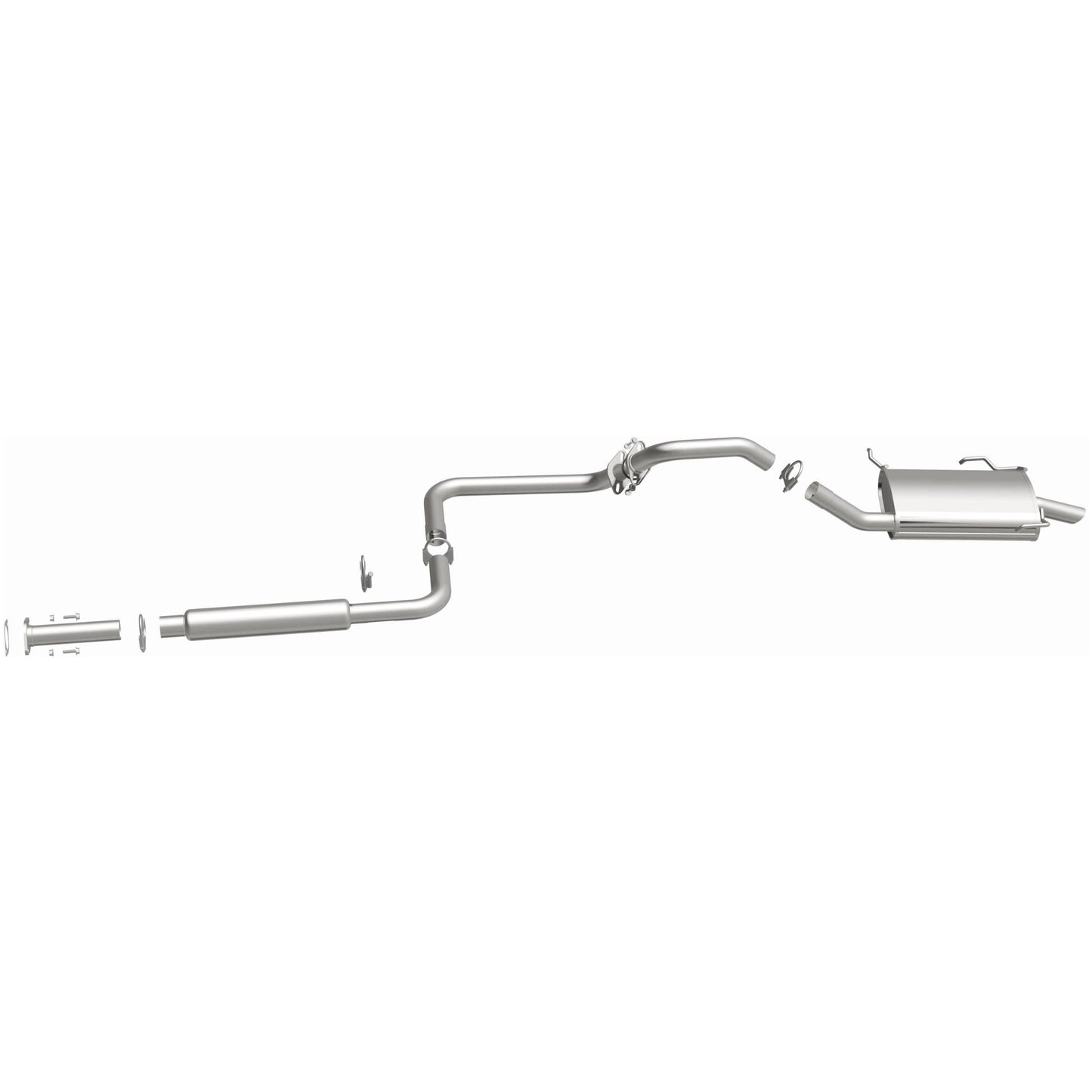 BRExhaust Direct-Fit Replacement Exhaust System 106-0735