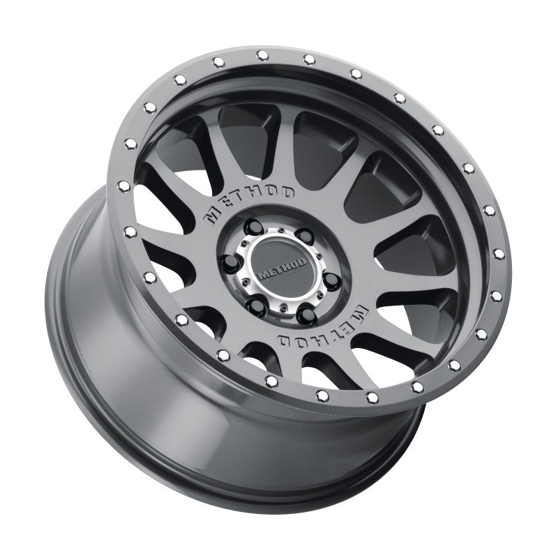 Method MR605 NV Gloss Titanium | 20x10" -24mm | 6x5.5mm Wheel