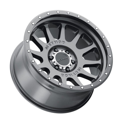 Method MR605 NV Gloss Titanium | 20x10" -24mm | 6x5.5mm Wheel