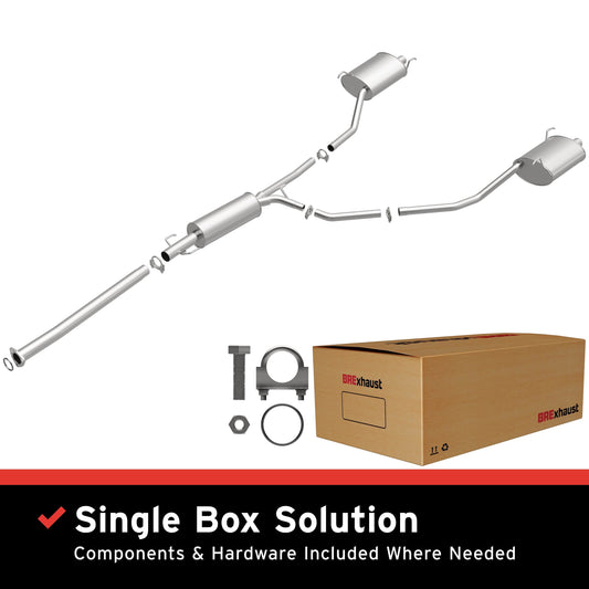 BRExhaust 2009-2015 Honda Pilot 3.5L Direct-Fit Replacement Exhaust System