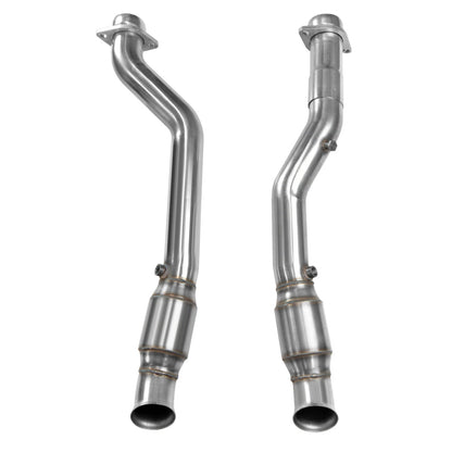 Kooks 3in Inlet/Outlet Catted SS Pipes | Jeep GC WK/Durango SRT (34103201)