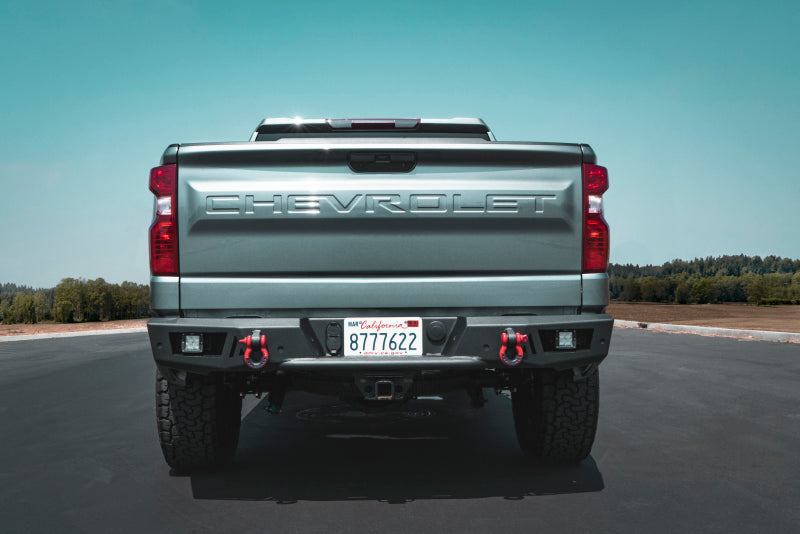 Body Armor 4x4 GM-2966 Ambush Rear Bumper for 2019-2024 Chevy Silverado 1500