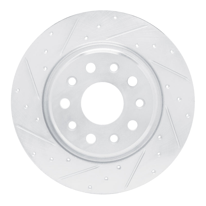 DFC D&S Silver Brake Rotor (REAR LEFT): Jeep Grand Cherokee (22-25)