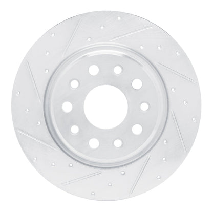 DFC D&S Silver Brake Rotor (REAR LEFT): Jeep Grand Cherokee (22-25)