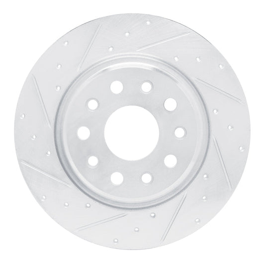 DFC D&S Silver Brake Rotor (REAR LEFT): Jeep Grand Cherokee (22-25)