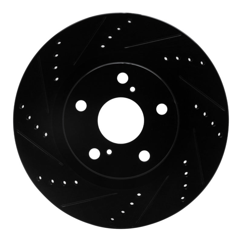 DFC D&S Black Brake Rotor (REAR LEFT): Dodge Durango (21-25)