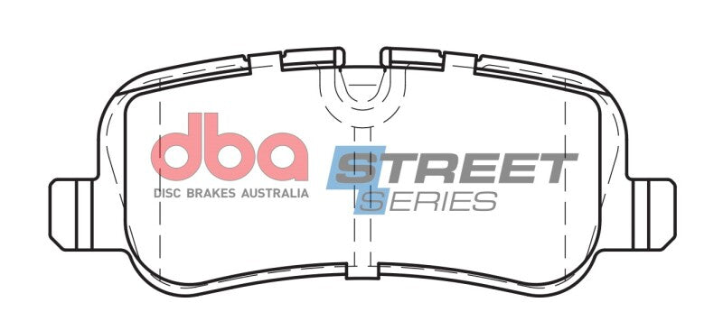 DBA Rear Street Series Brake Pads | Land Rover Range Rover Sport HSE V6 (06-13) (DB1781SS)