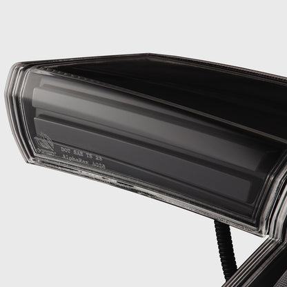 AlphaRex 16-21 Honda Civic Hatchback NOVA-Series Prismatic LED Tail Lights Alpha-Black