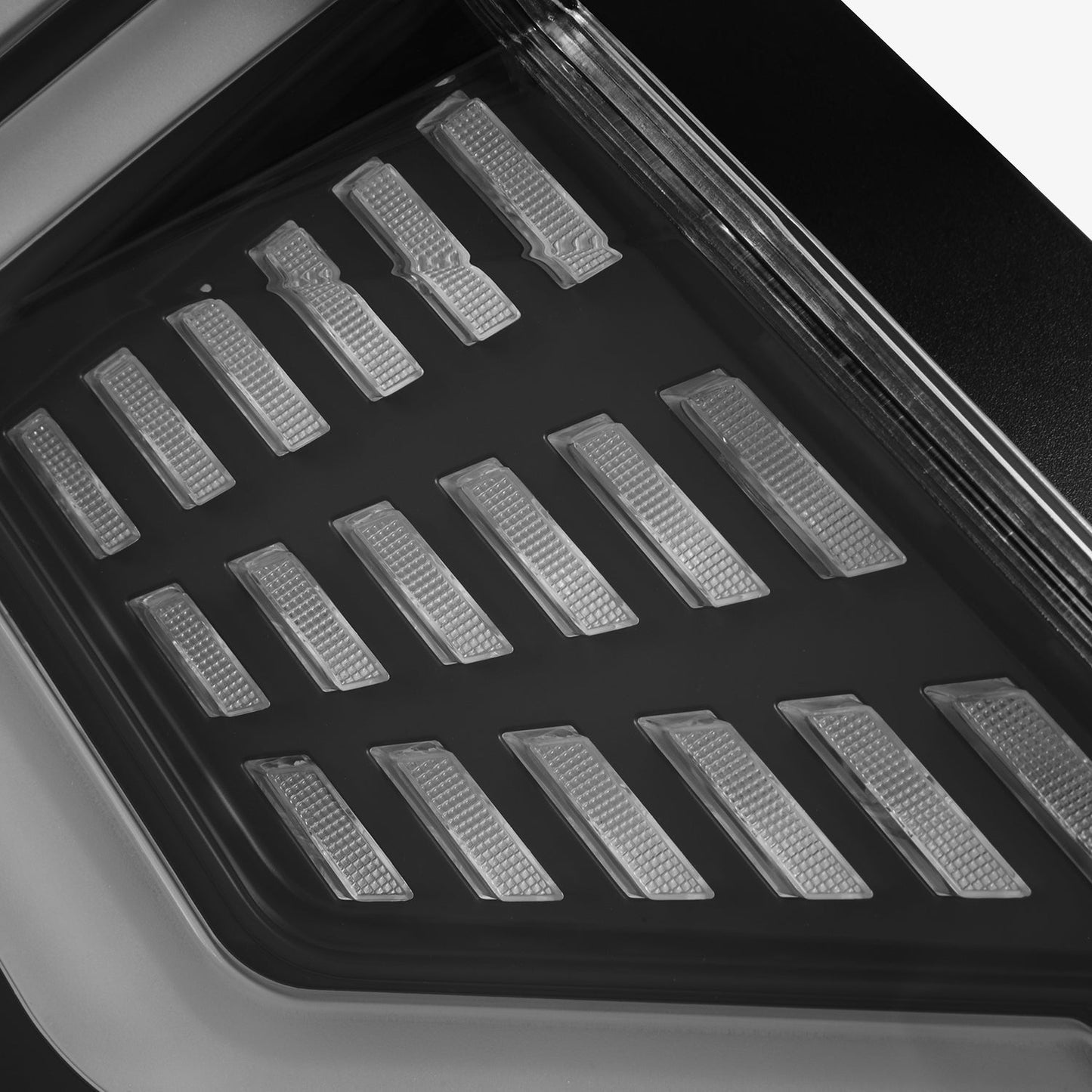 AlphaRex 16-21 Honda Civic Hatchback NOVA-Series Prismatic LED Tail Lights Black