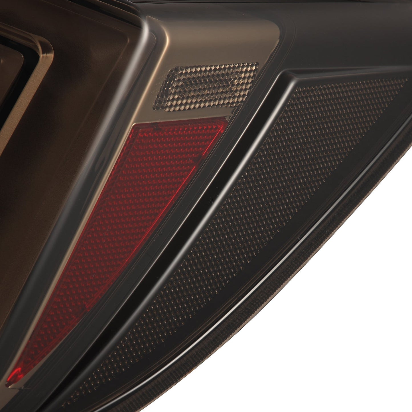 AlphaRex 16-21 Honda Civic Hatchback NOVA-Series Prismatic LED Tail Lights Clear Smoke