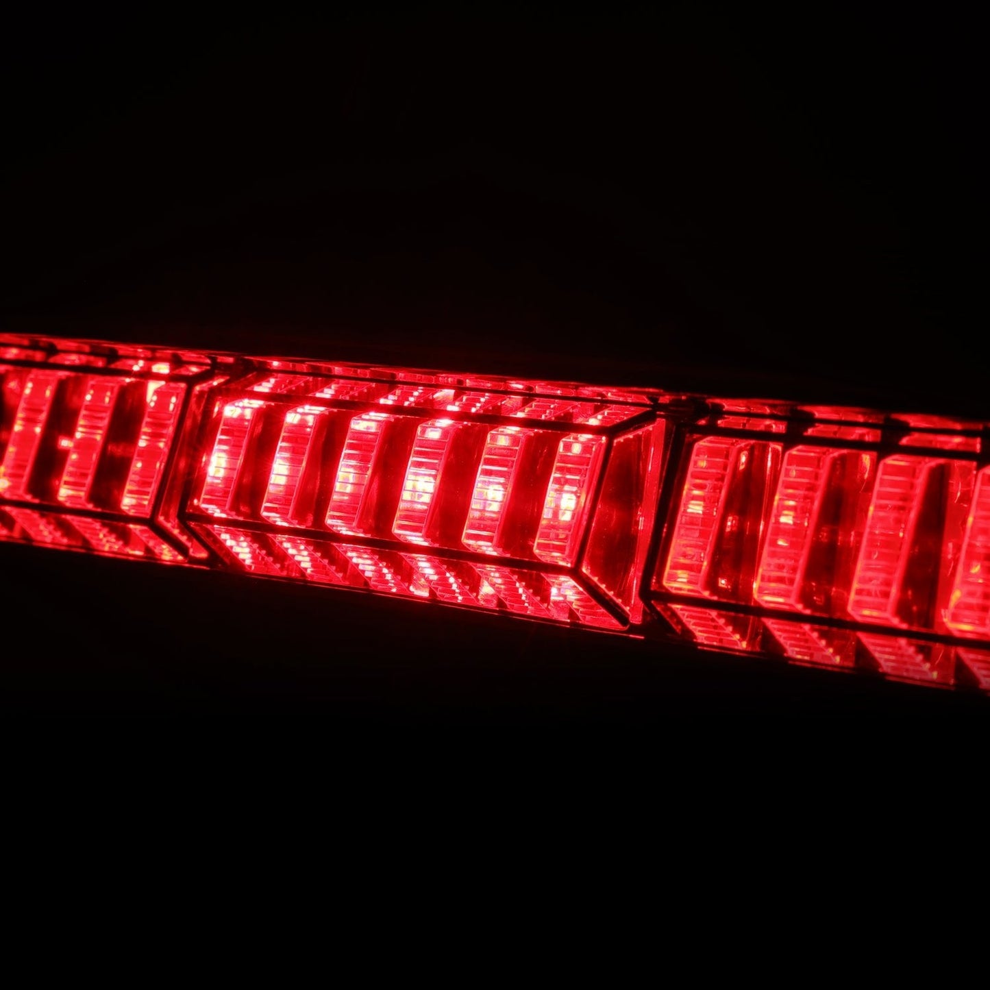 AlphaRex 16-23 Toyota Tacoma Double Cab NOVA-Series Prismatic LED Third Brake Light Black