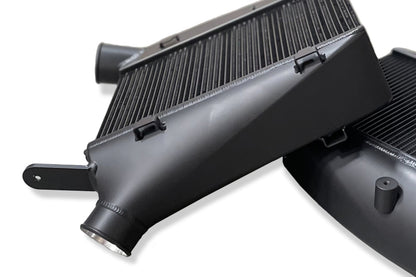 CSF Cooling 8194B Twin Intercooler Set Black for Audi C8 RS6/RS7