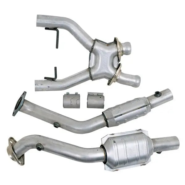 BBK 96-98 Mustang 4.6 Cobra High Flow X Pipe w/ Catalytic Converters (1618)