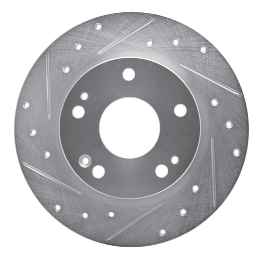 R1 Concepts D&S Rear Rotor | Honda Civic Hatchback (16-25) (631-59059L)