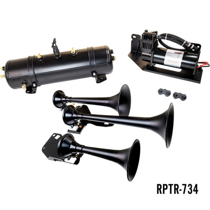 Kleinn 17-20 Ford Raptor Onboard Air System w/ Model 730 Horns