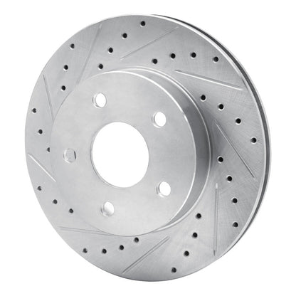 DFC D&S Silver Brake Rotor (FRONT LEFT): Jeep Grand Cherokee (99-04)