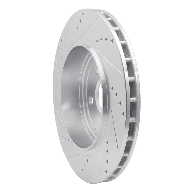 DFC Rear Right D&S Silver Brake Rotor: Dodge Durango (12-25)