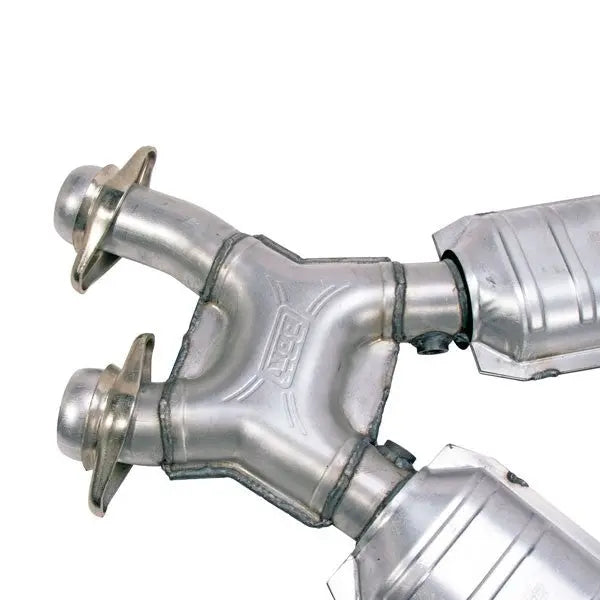 BBK 96-04 Mustang 4.6 GT/Cobra Short Mid X Pipe w/ Cats | Ford Mustang 94-04 (1638)
