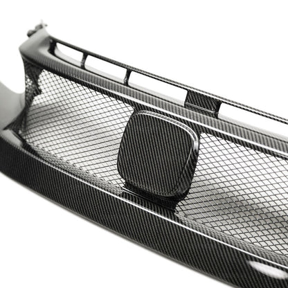 Seibon CV-Style Carbon Fiber Front Grill | Honda Civic Type R (17-18) (FG17HDCVR-CV)