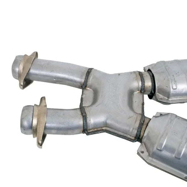 BBK High Flow X Pipe w/ Catalytic Converters | Mustang 5.0 (79-93) (1662)