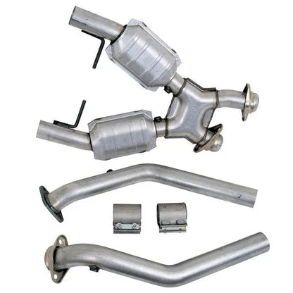 BBK 96-04 Mustang 4.6 GT High Flow X Pipe w/ Catalytic Converters (1666)