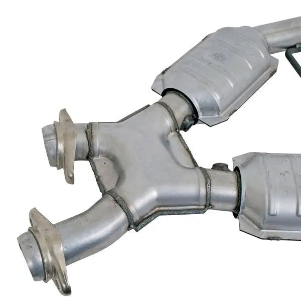BBK 96-04 Mustang 4.6 GT High Flow X Pipe w/ Catalytic Converters (1666)