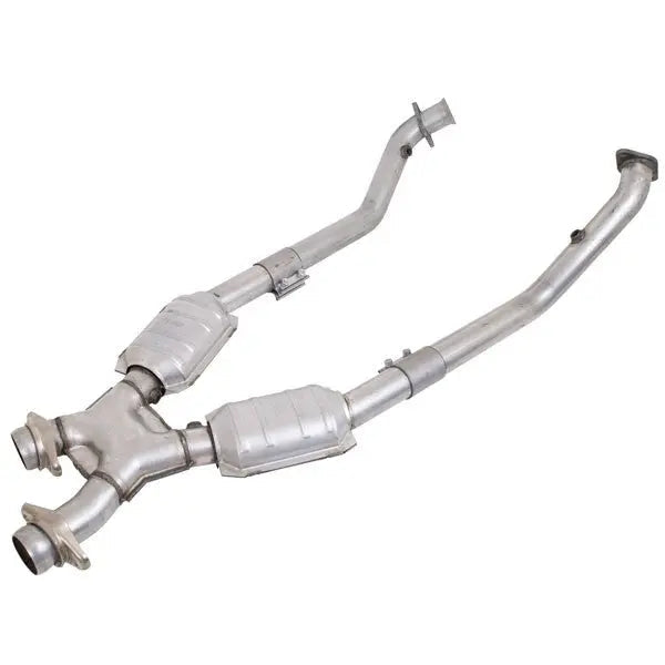 BBK 2-1/2in X Pipe w/ Catalytic Converters | Ford Mustang 94-04 (1670)
