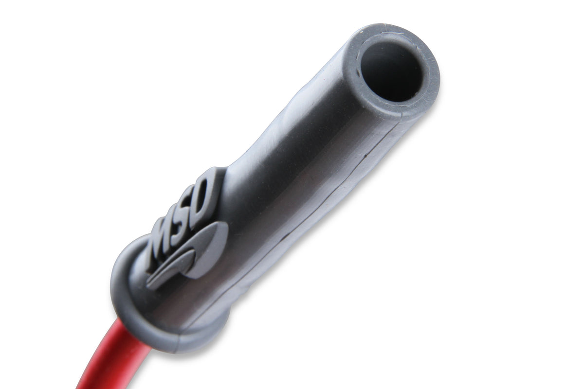 MSD 32829 Super Conductor Spark Plug Wire Set, Red
