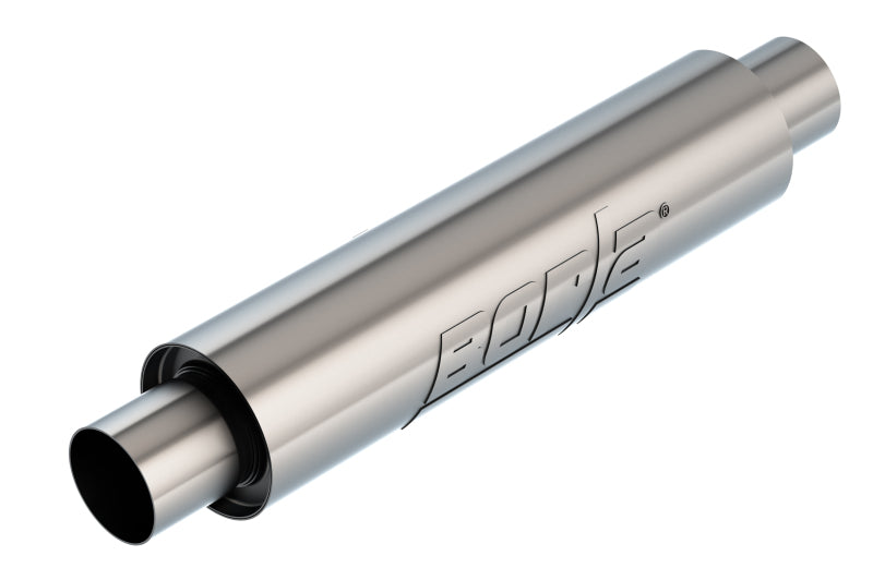 Borla XR-1 Low Profile Multicore 2.5in Inlet/Outlet | Round Muffler 4x16in 21in OAL (401382)