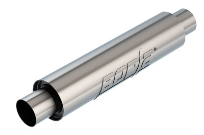 Borla XR-1 Low Profile Multicore 2.5in Inlet/Outlet | Round Muffler 4x16in 21in OAL (401382)