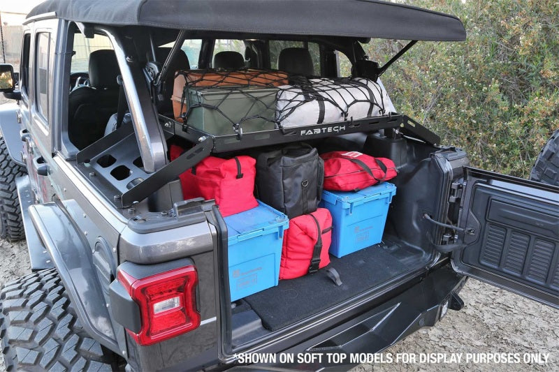 Fabtech FTS24211 Cargo Rack for 18-25 Jeep Wrangler JL