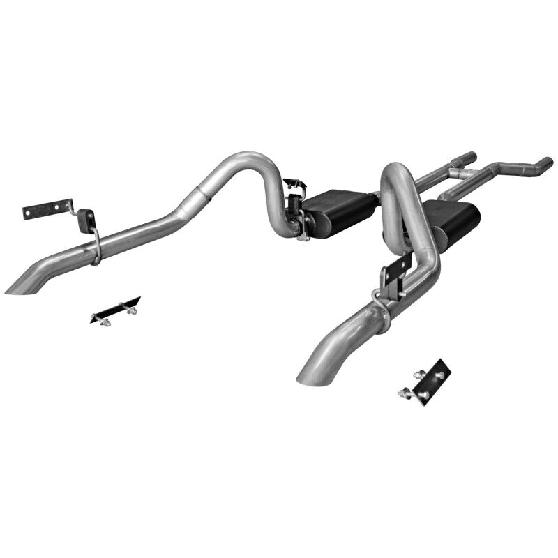 Flowmaster American Thunder Mustang Exhaust System For 64-73 Ford Mustang, Shelby GT350/GT500 (67-70) (17282)