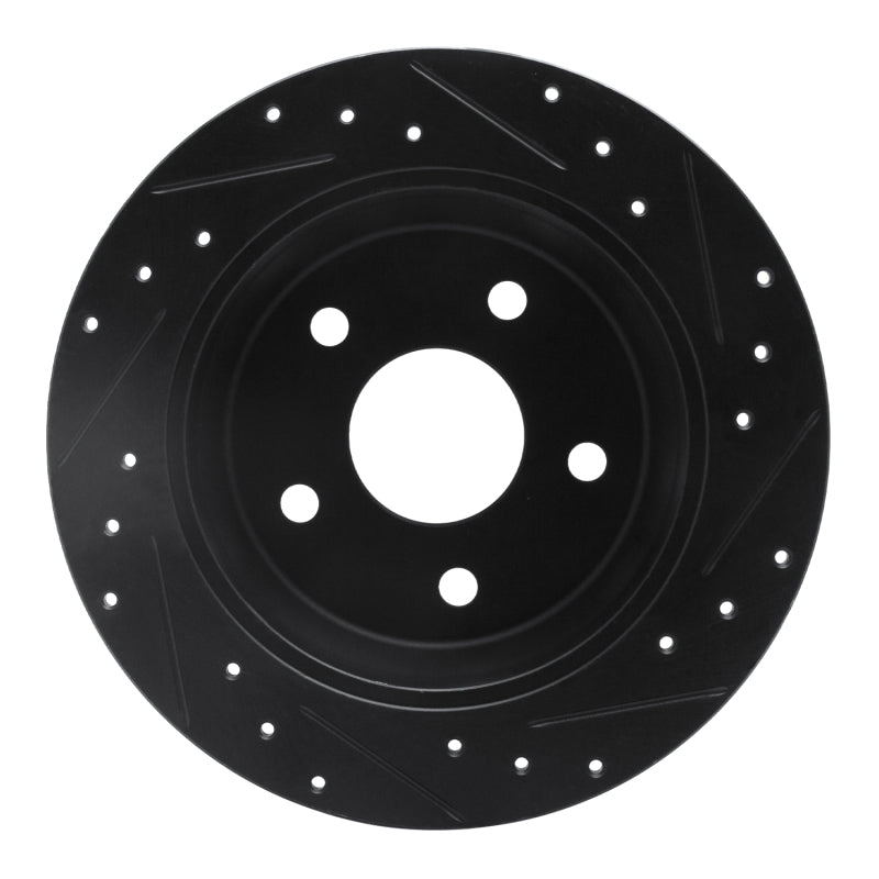 DFC D&S Black Brake Rotor (REAR LEFT): Jeep Grand Cherokee (99-04)