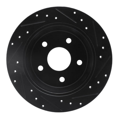 DFC D&S Black Brake Rotor (REAR LEFT): Jeep Grand Cherokee (99-04)